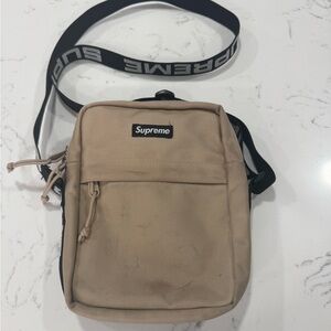 Supreme Beige Messenger Bag